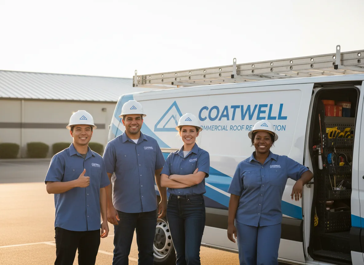 Commercial roof coating company in Farmersburg, IA